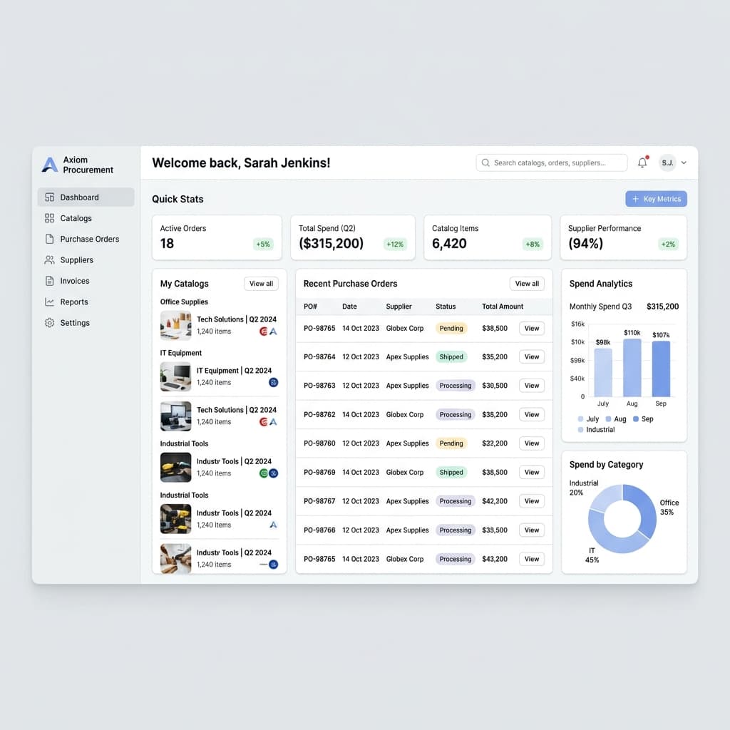 SaaS Dashboard